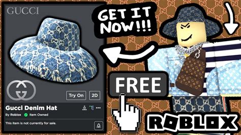 Gucci garden hat Roblox